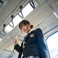 制服パンチはJKの通学 2枚目