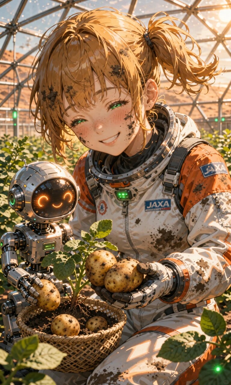 火星のジャガイモ農家 | の人気AIイラスト・グラビア