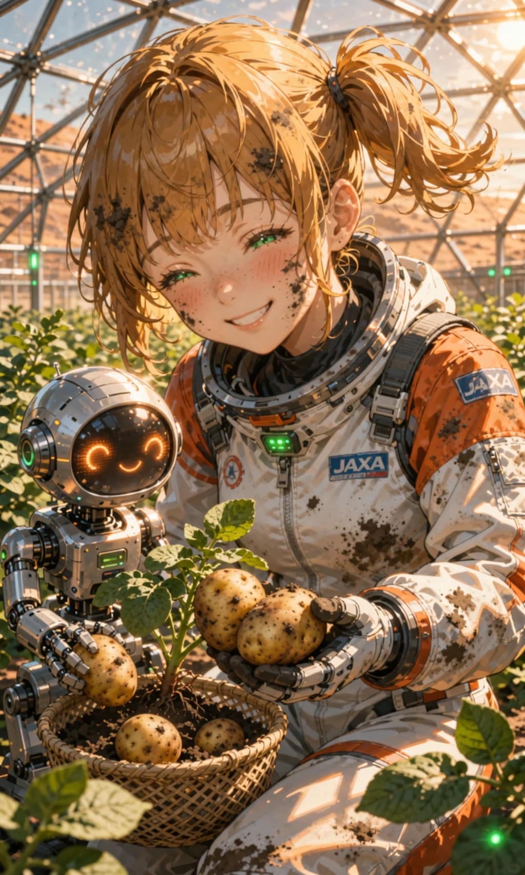 火星のジャガイモ農家