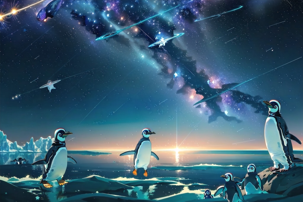 ペンギンそらにあこがれる