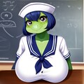 セーラー服　カエル 7枚目