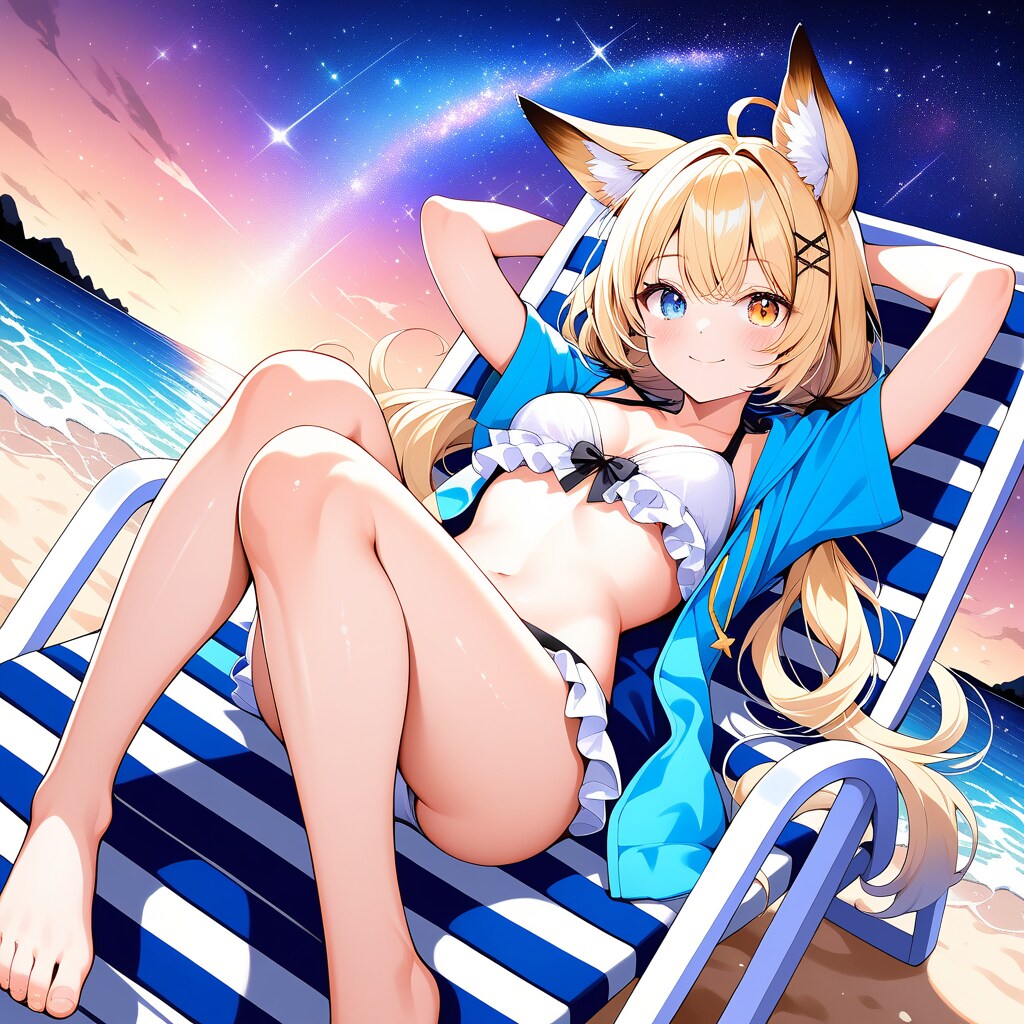 リゾートと狐娘・四女