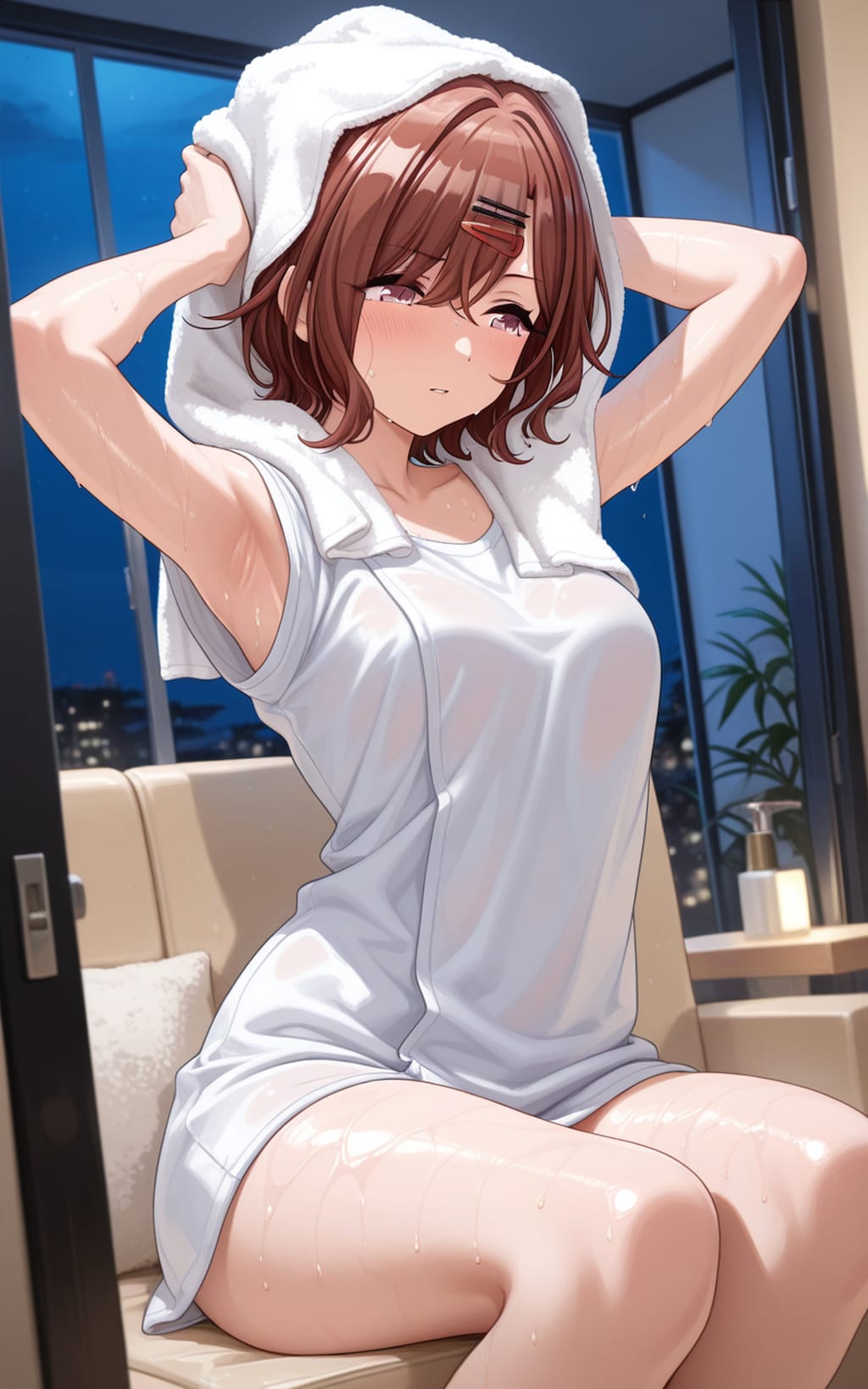 【樋口円香】風呂上がり