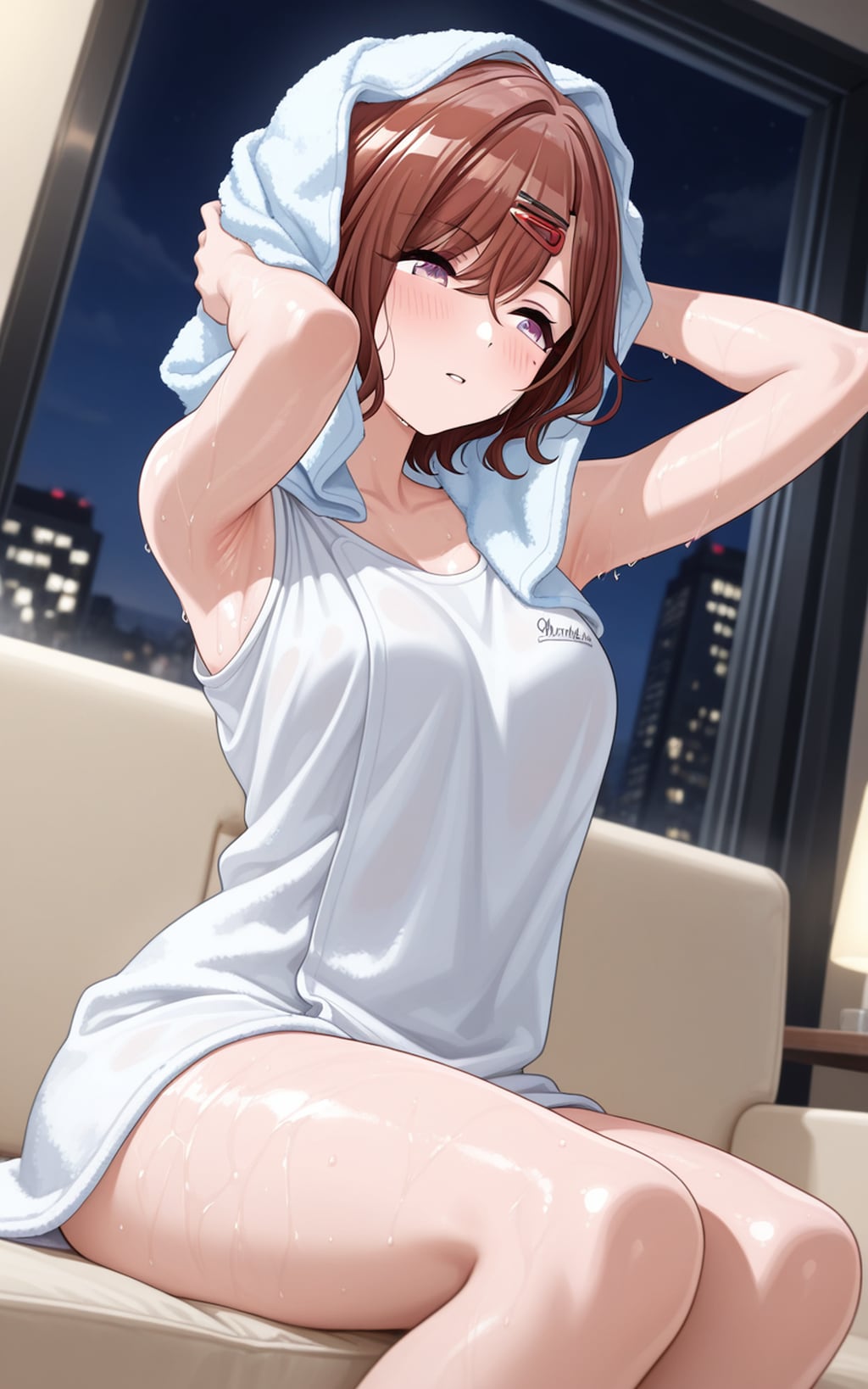 【樋口円香】風呂上がり