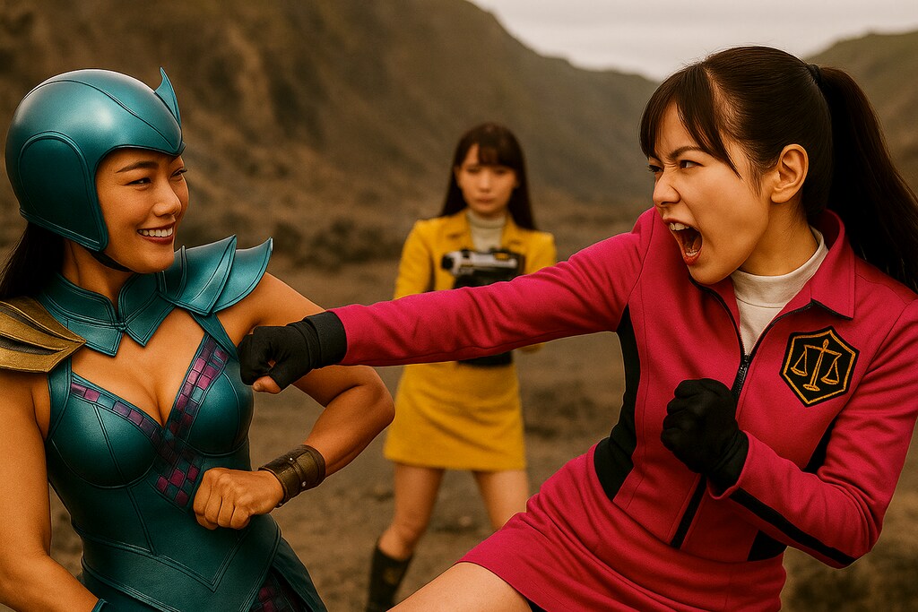 【妄想特撮】バトルシーン01