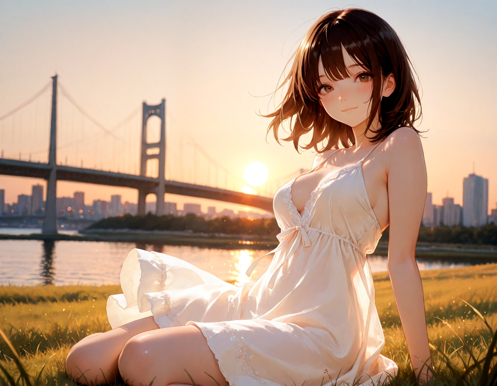 夕焼け | の人気AIイラスト・グラビア