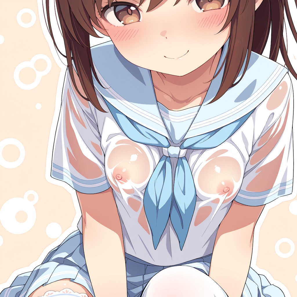 スケスケセーラ服