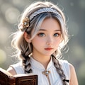 魔導書を開くプリーステス 2枚目