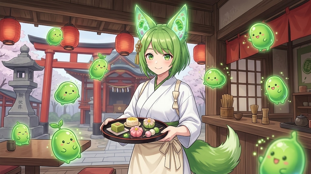 抹茶狐娘