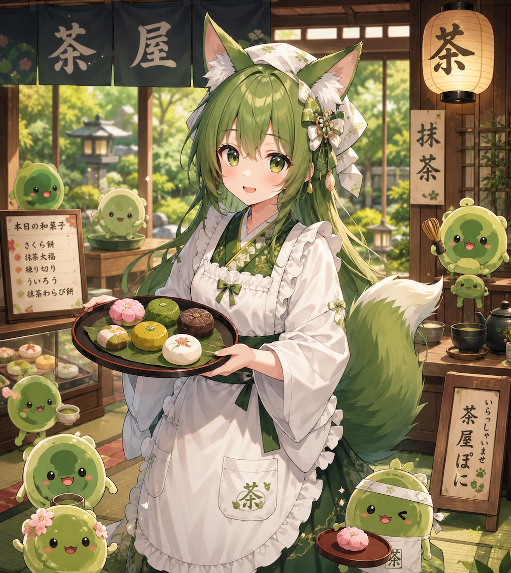 抹茶狐娘