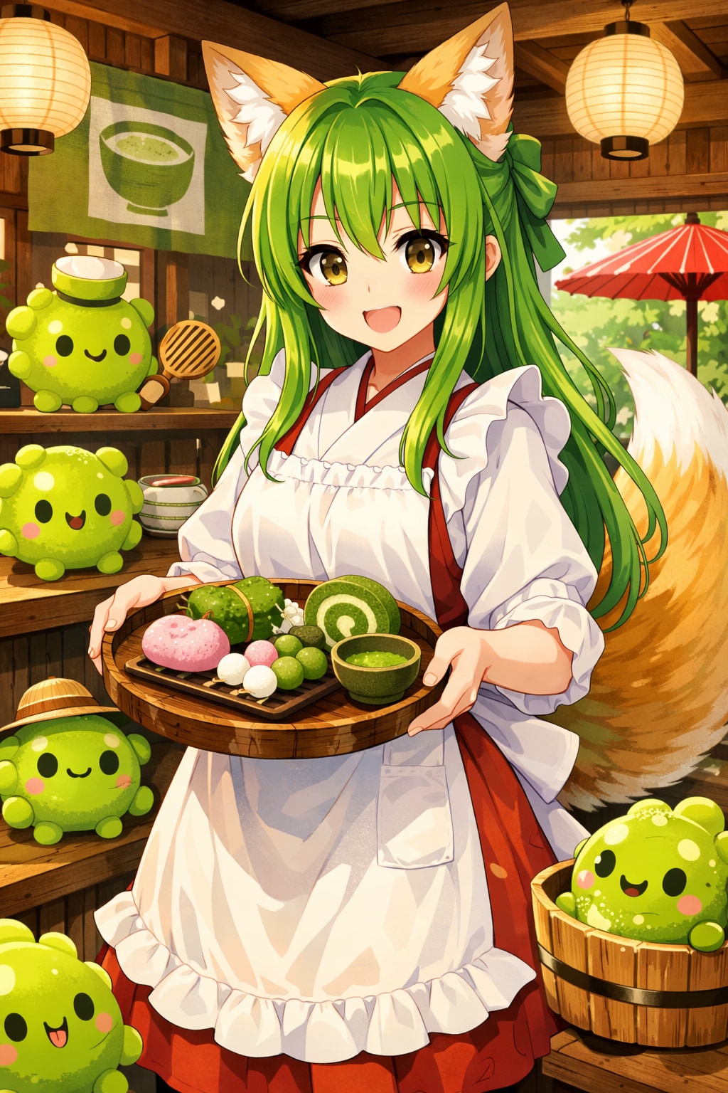 抹茶狐娘