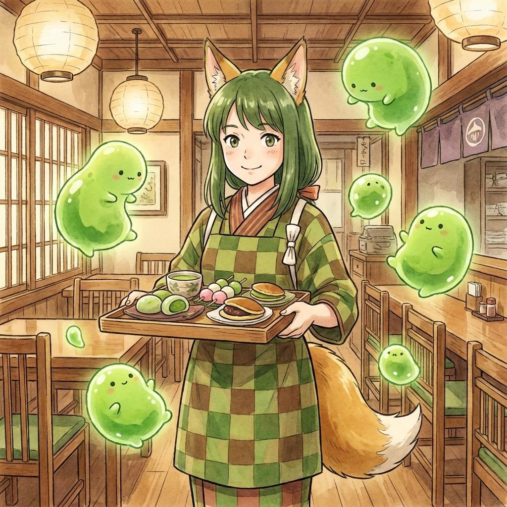 抹茶狐娘