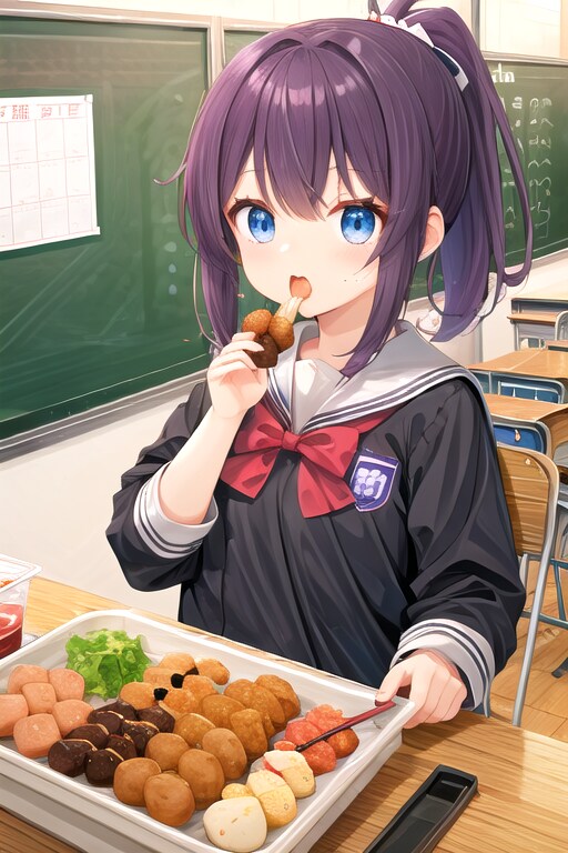 この量を一人で食うのか？ | の人気AIイラスト・グラビア