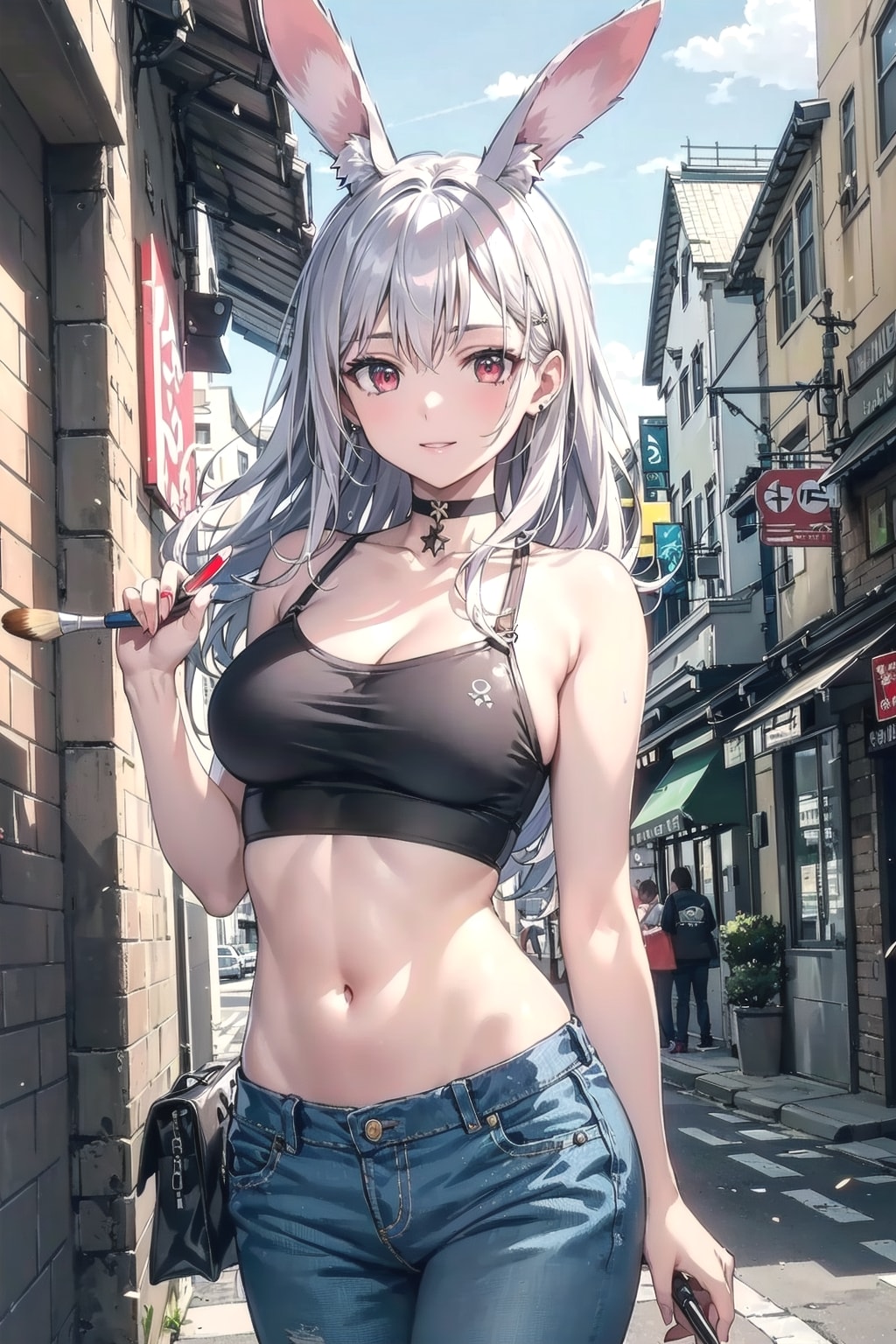 ストリートアーティストなのです🐰🎨