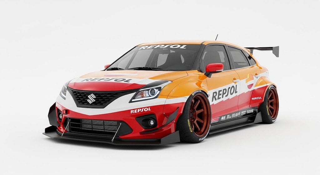 レプソルバレーノレーシングカー