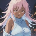 褐色ピンク髪ジト目八重歯 2枚目