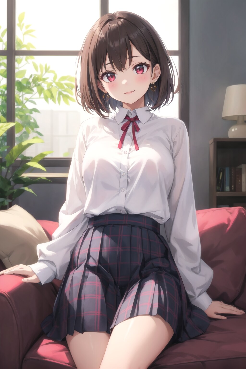 冬でも制服 | の人気AIイラスト・グラビア