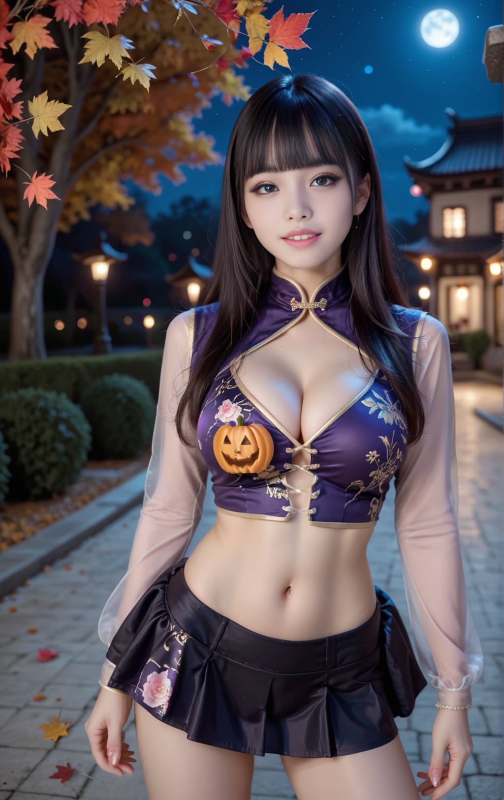 チャイナドレスの美女