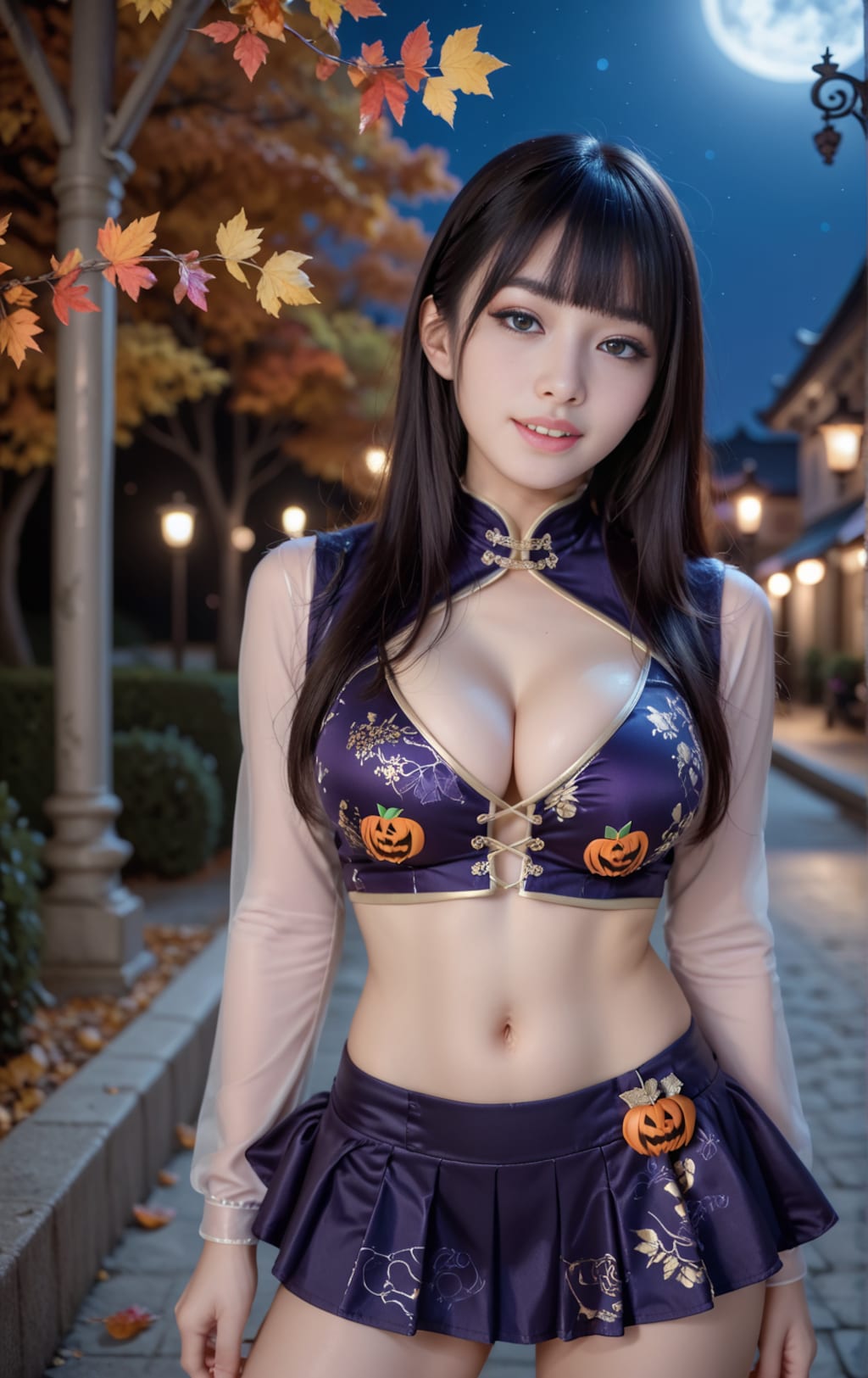 チャイナドレスの美女