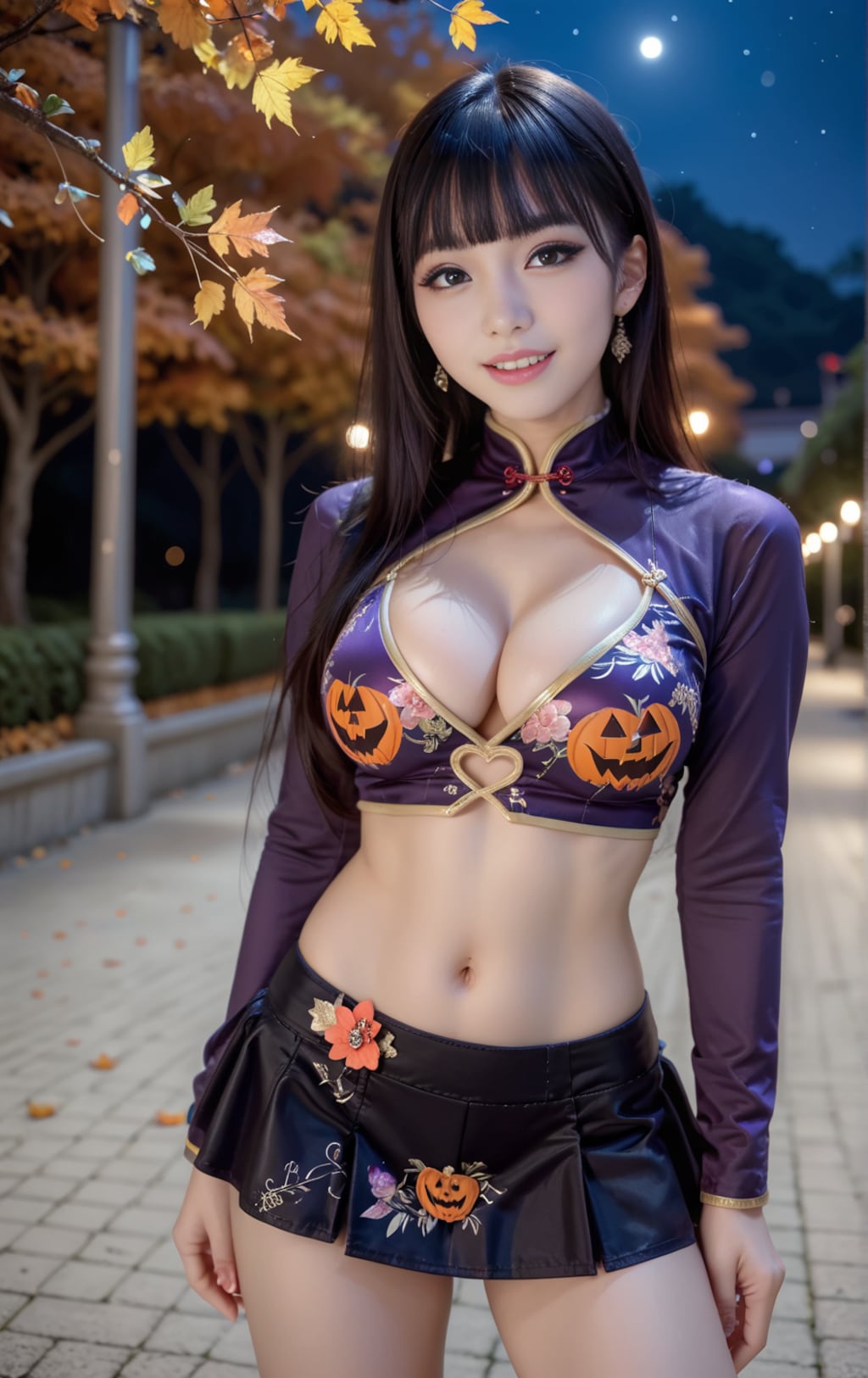 チャイナドレスの美女