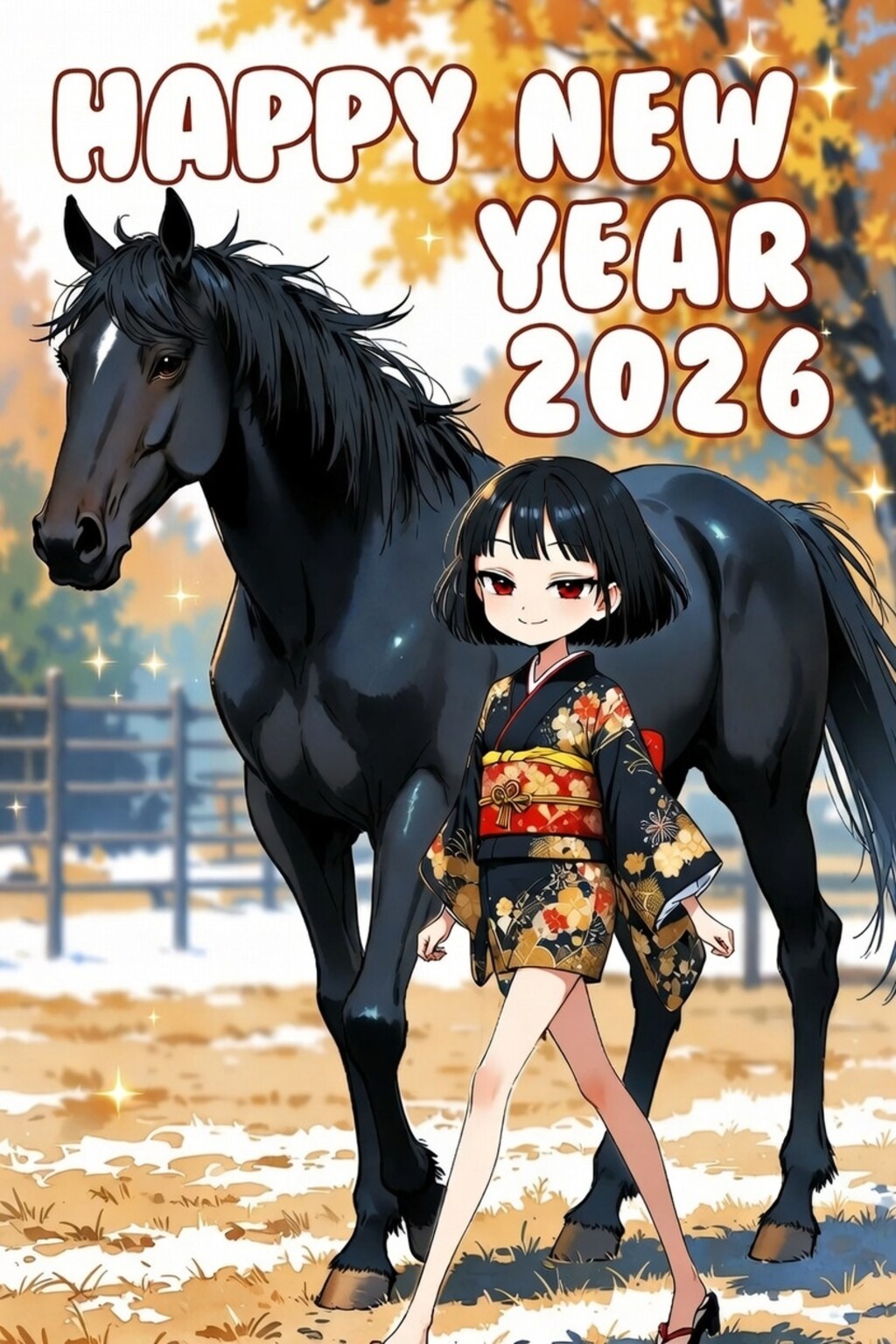 年賀状イラスト