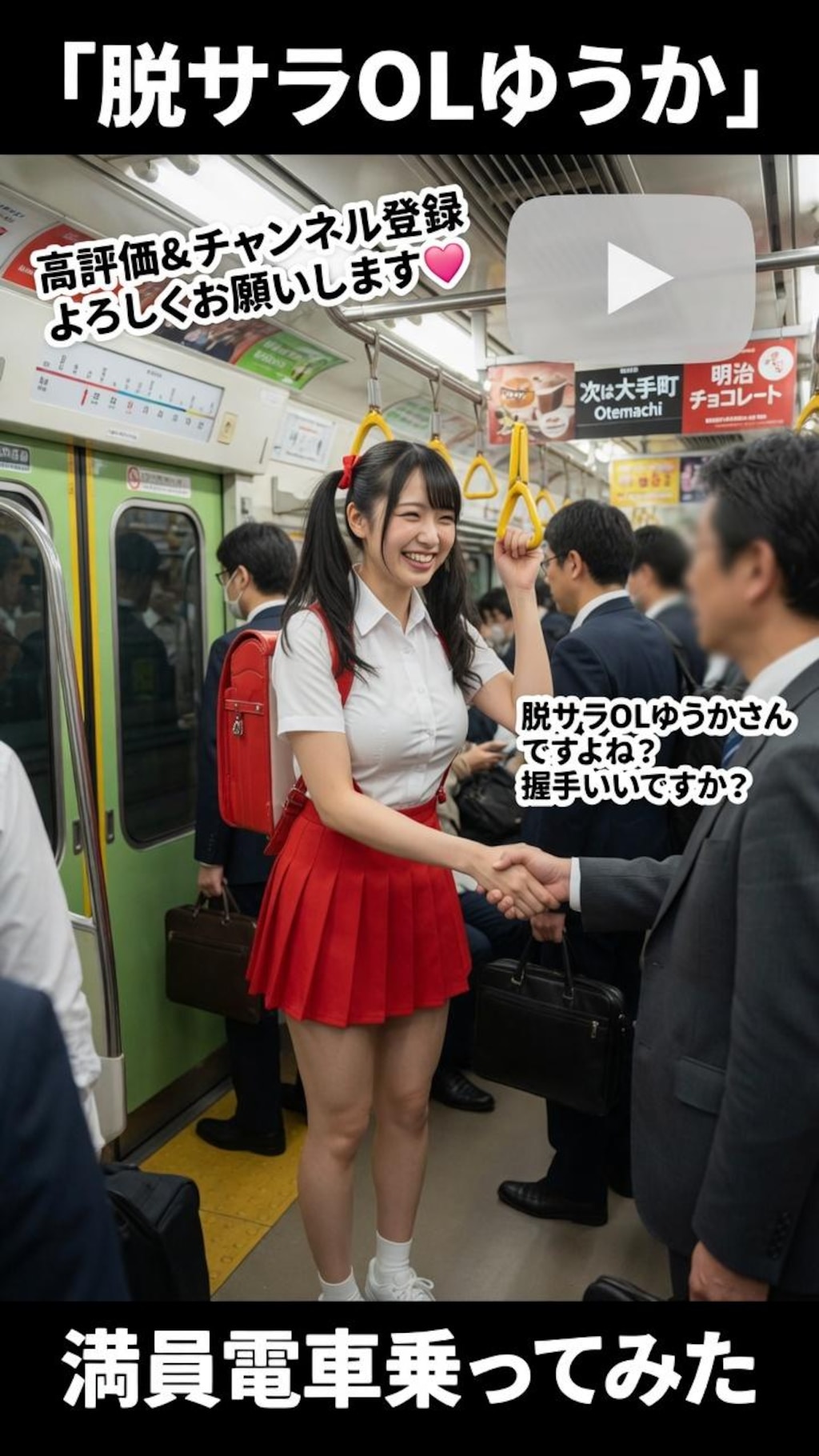満員電車乗ってみた4