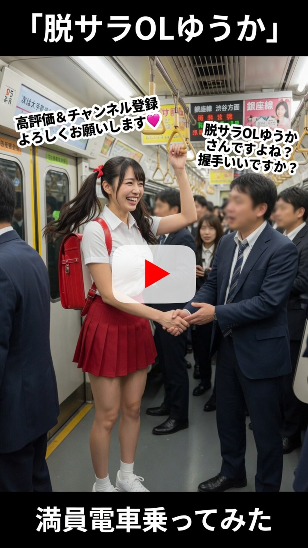 満員電車乗ってみた4