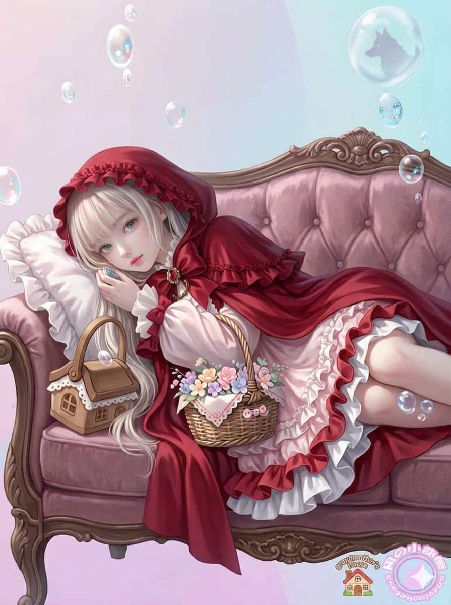 赤ずきんちゃん | の人気AIイラスト・グラビア