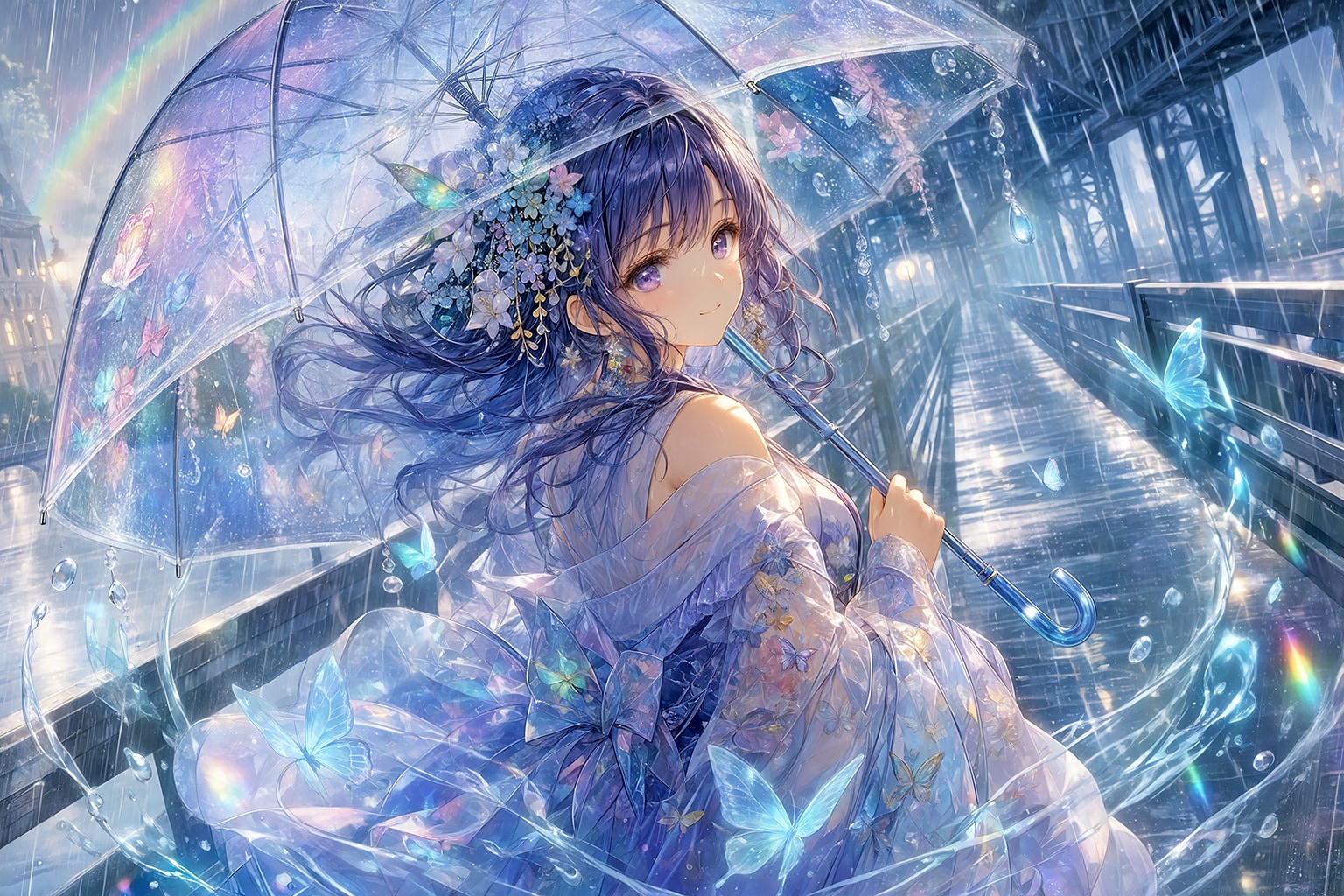 雨の子