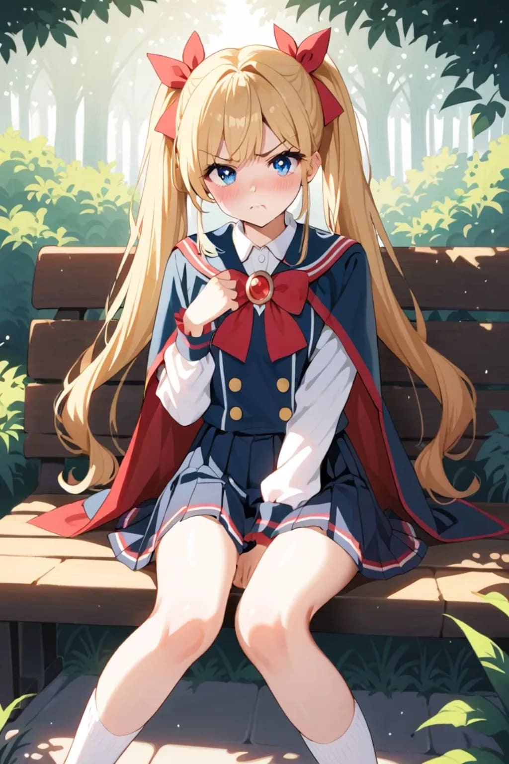 照れてる魔法少女が超可愛い🥰