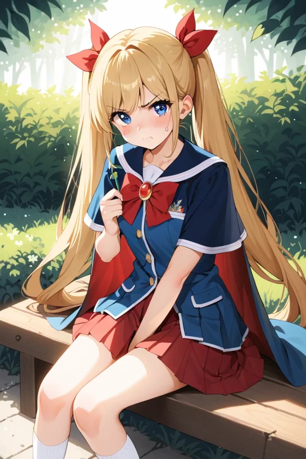 照れてる魔法少女が超可愛い🥰