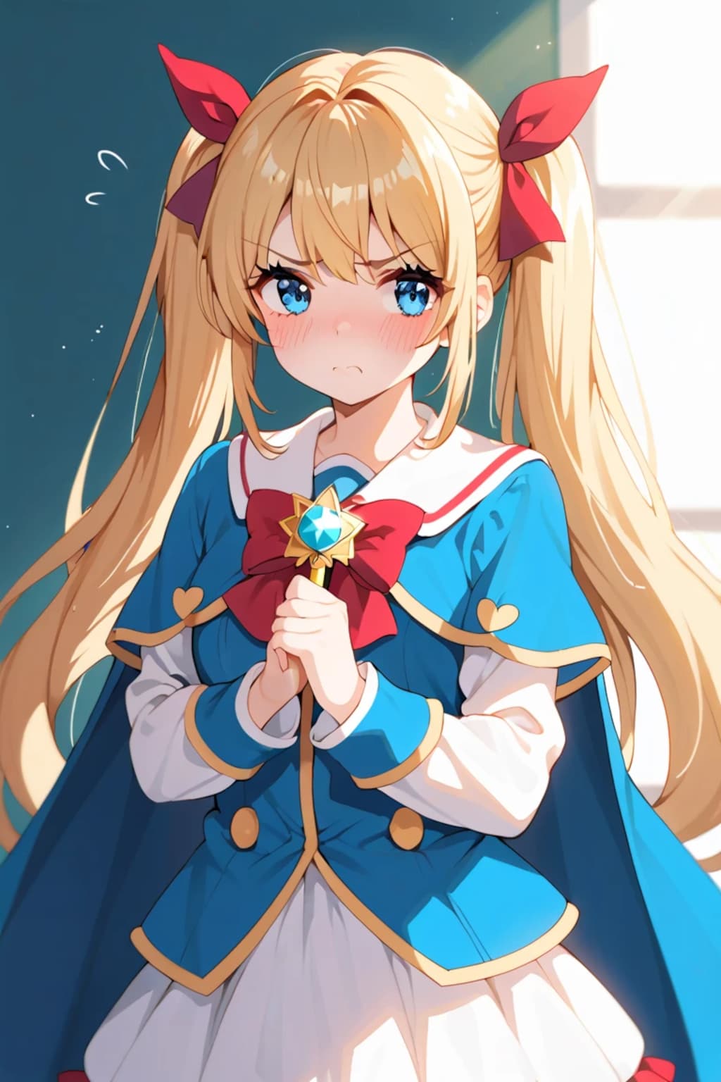 照れてる魔法少女が超可愛い🥰