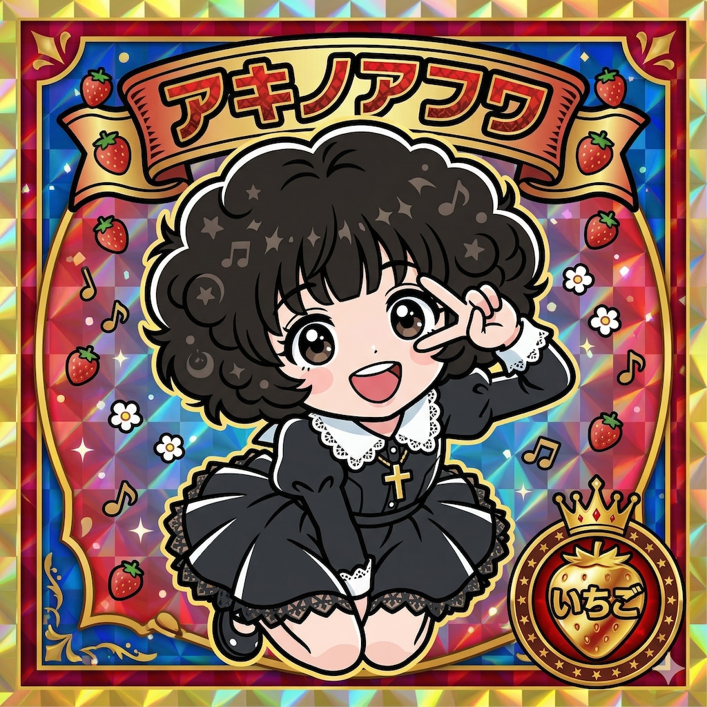 元気いっぱいなシール