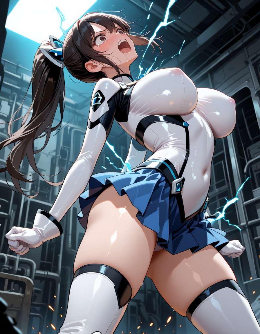 敗北した変身ヒロイン