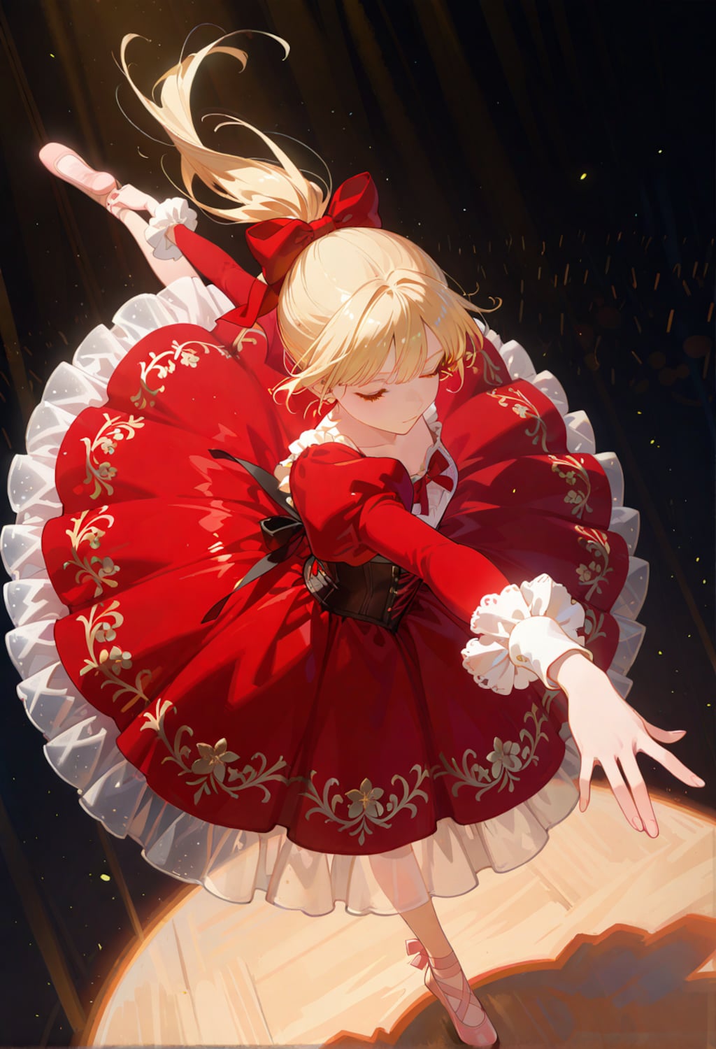 第一アラベスク(ポーズ)