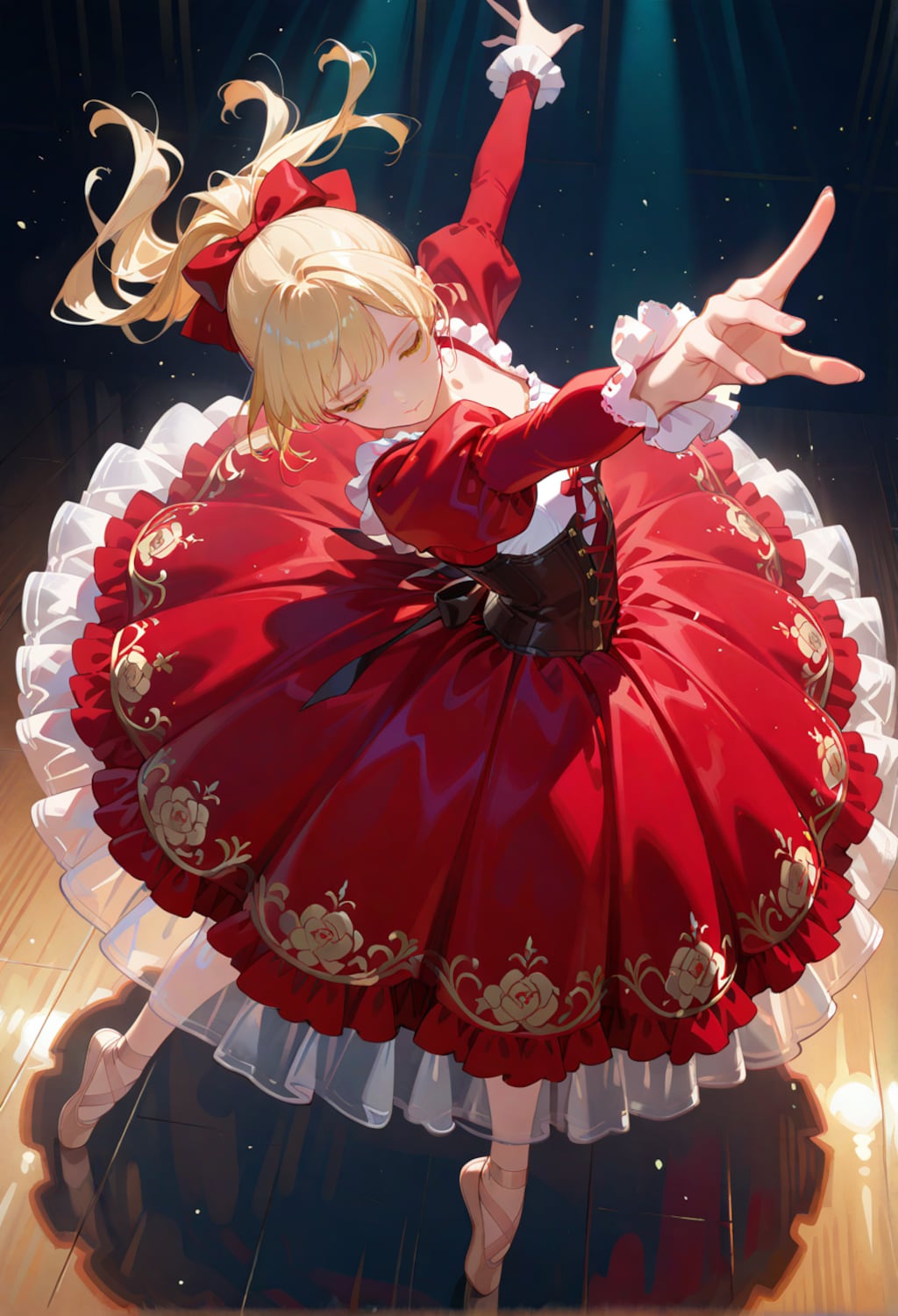 第一アラベスク(ポーズ)