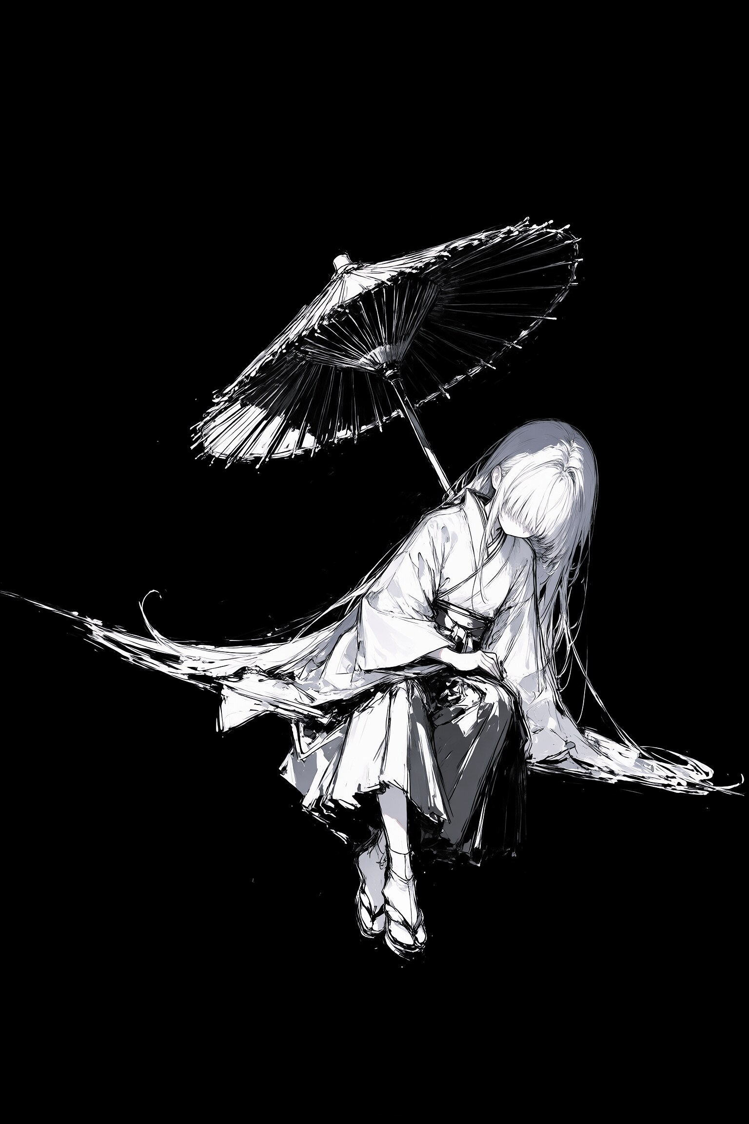 暗闇 | の人気AIイラスト・グラビア