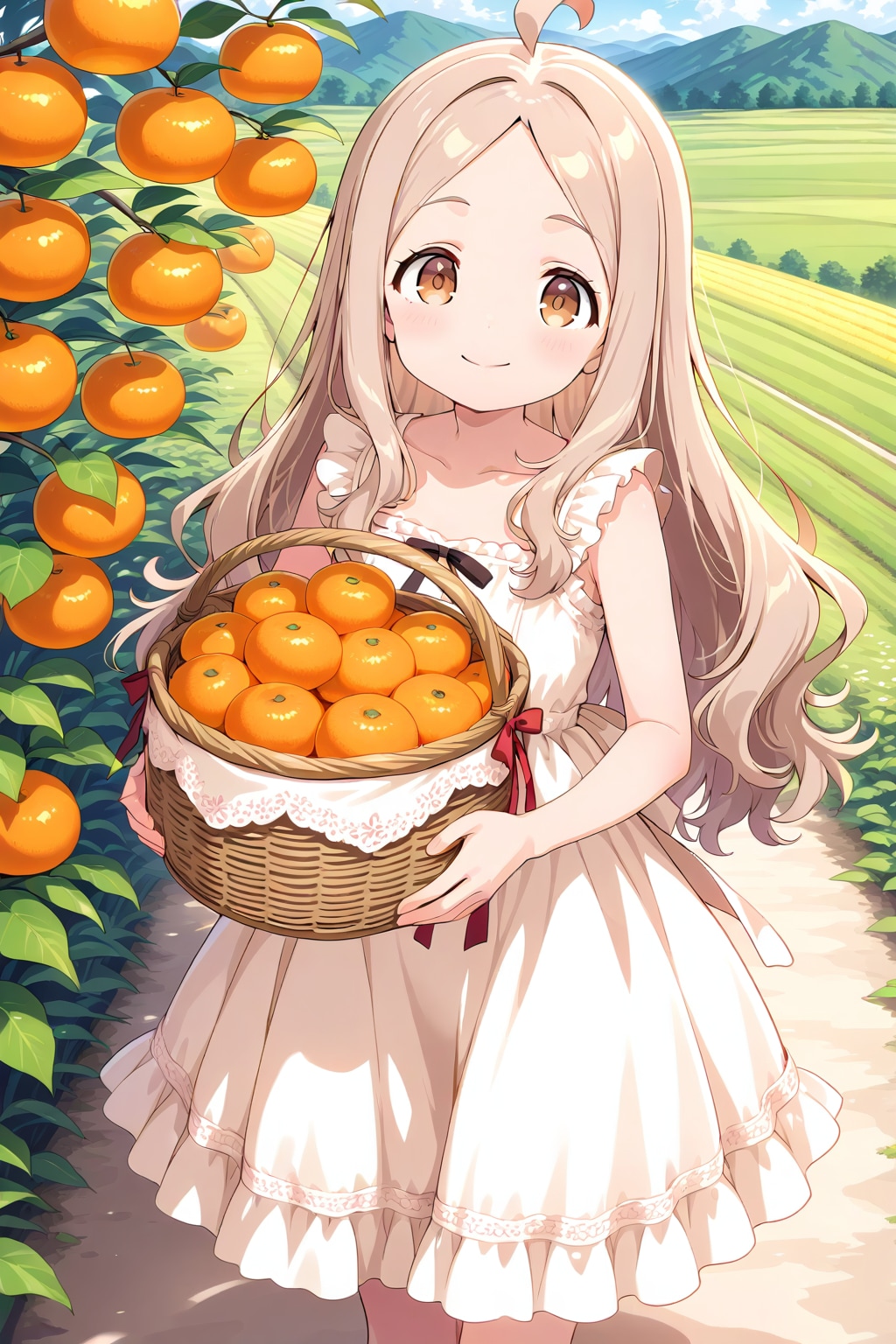 みかんちゃん🍊✨１２ | の人気AIイラスト・グラビア