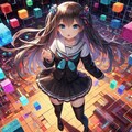 カラフル電脳世界とまじで良い女 4枚目