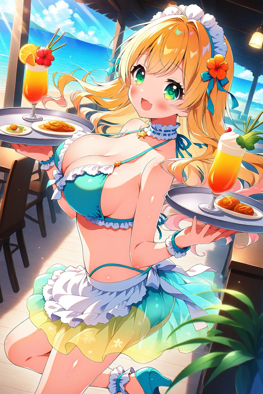 海辺のカフェ