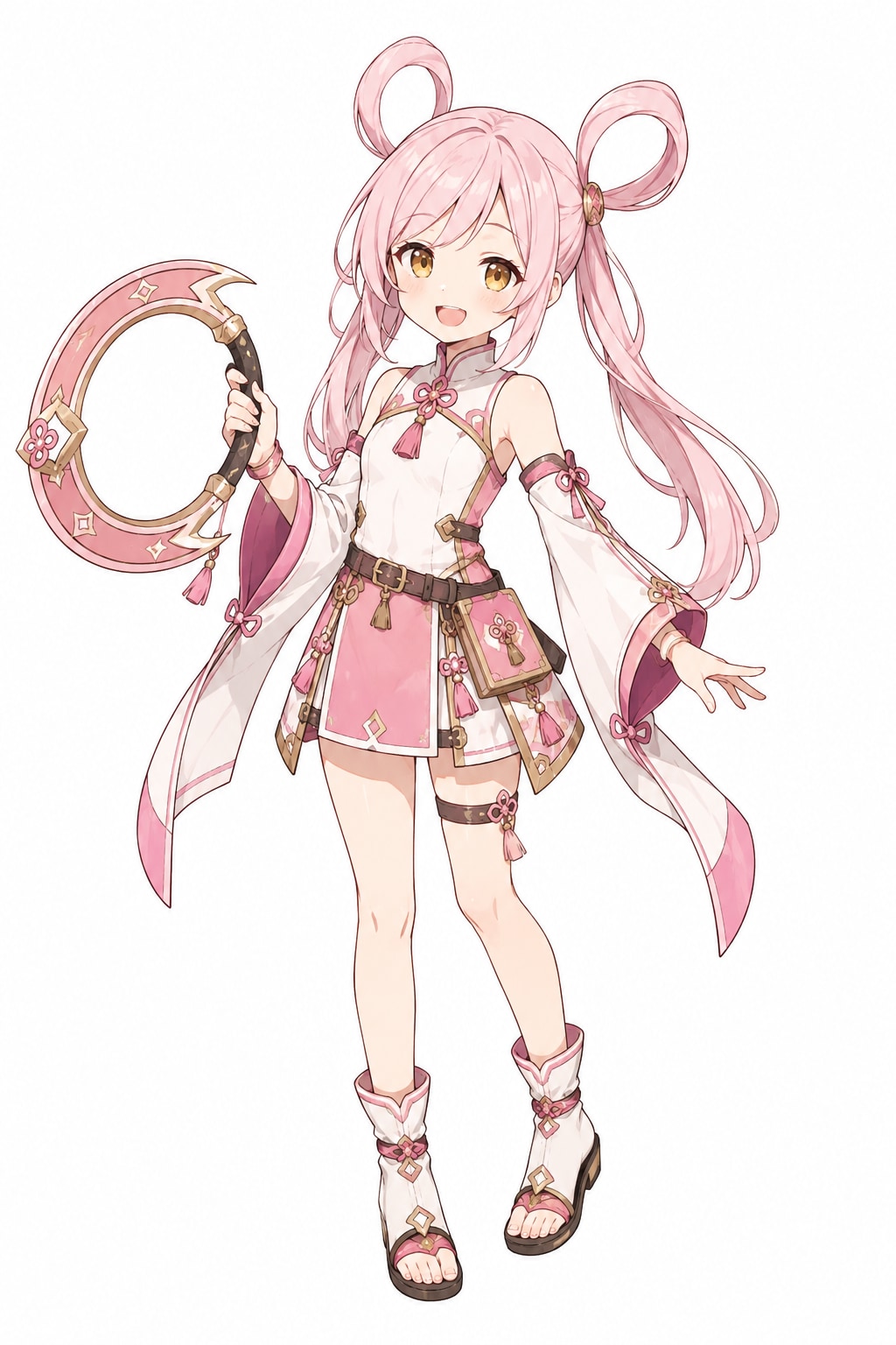 円月輪使いの少女