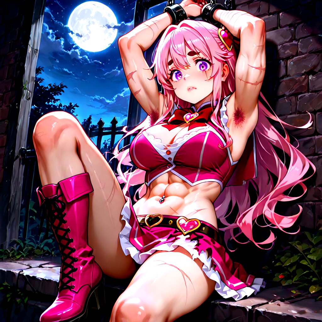 筋肉魔法少女の敗北