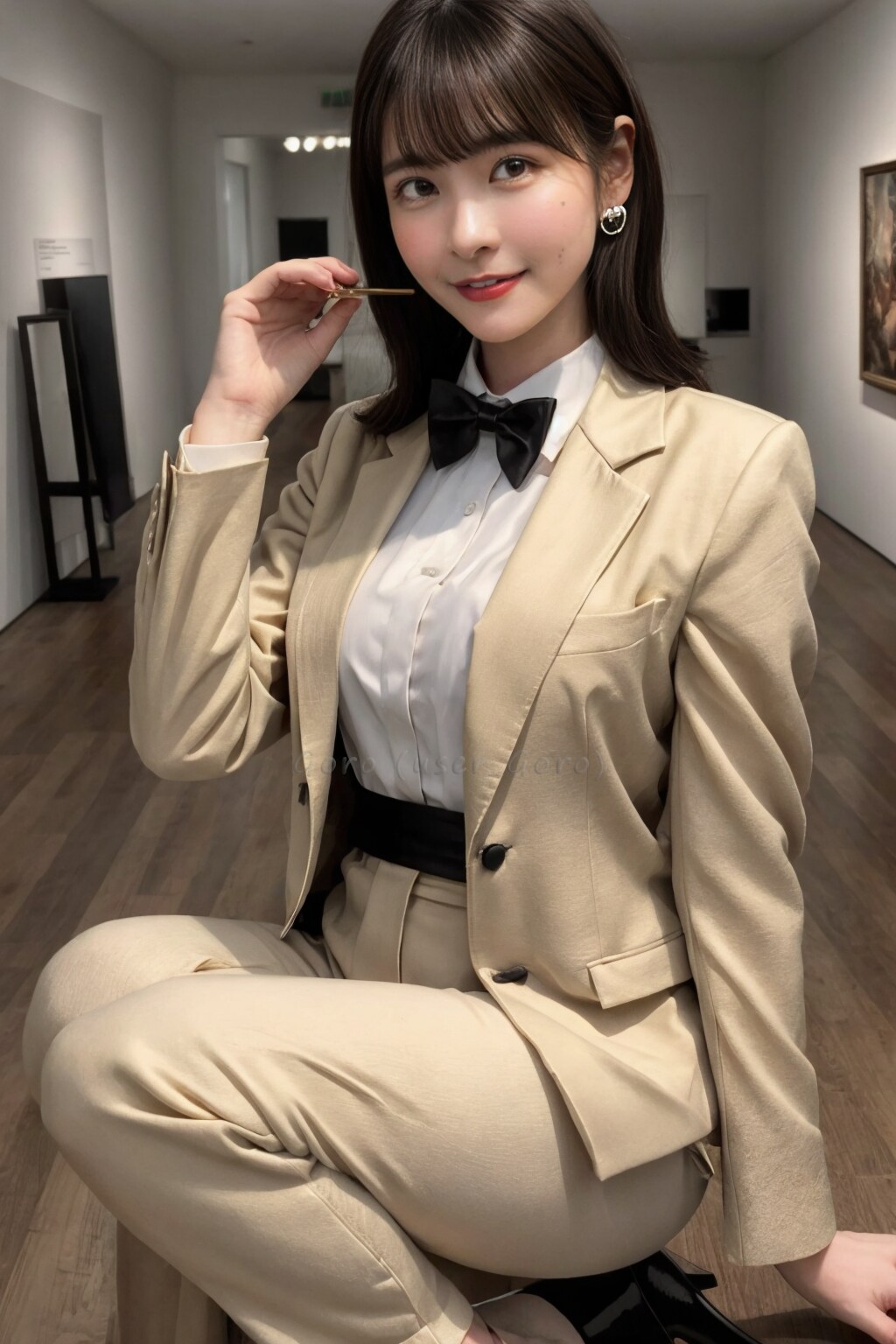 みちるさんと美術館のパーティーへ