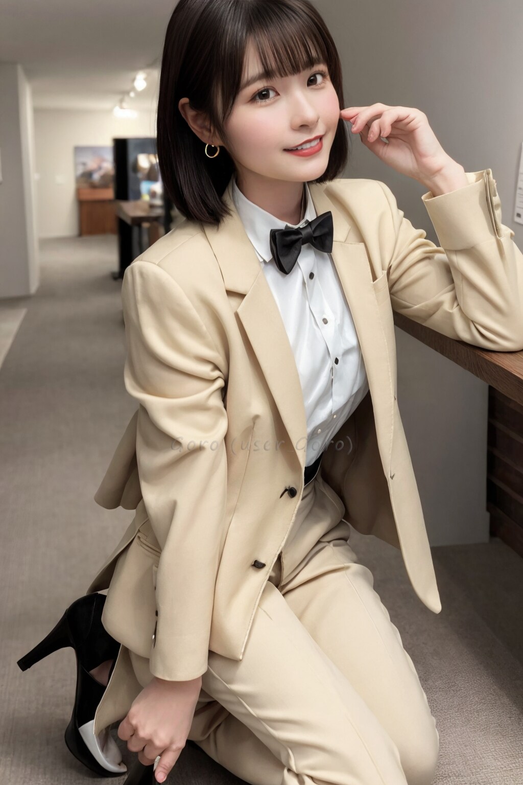 みちるさんと美術館のパーティーへ