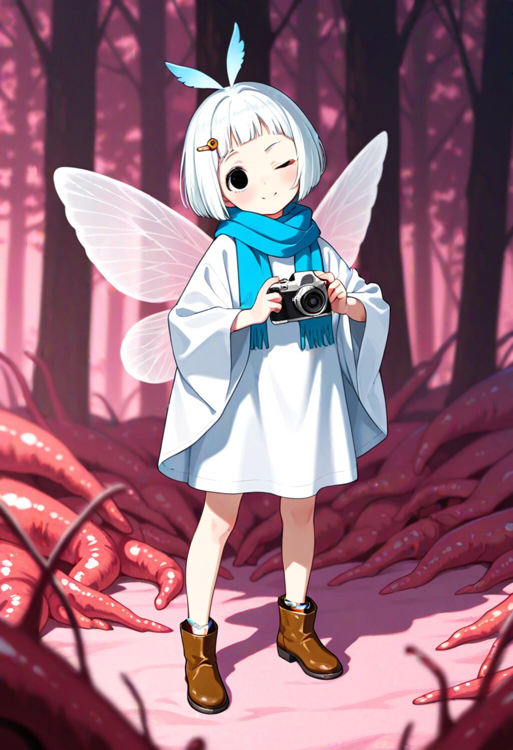 「ほら、こっち向いて？」