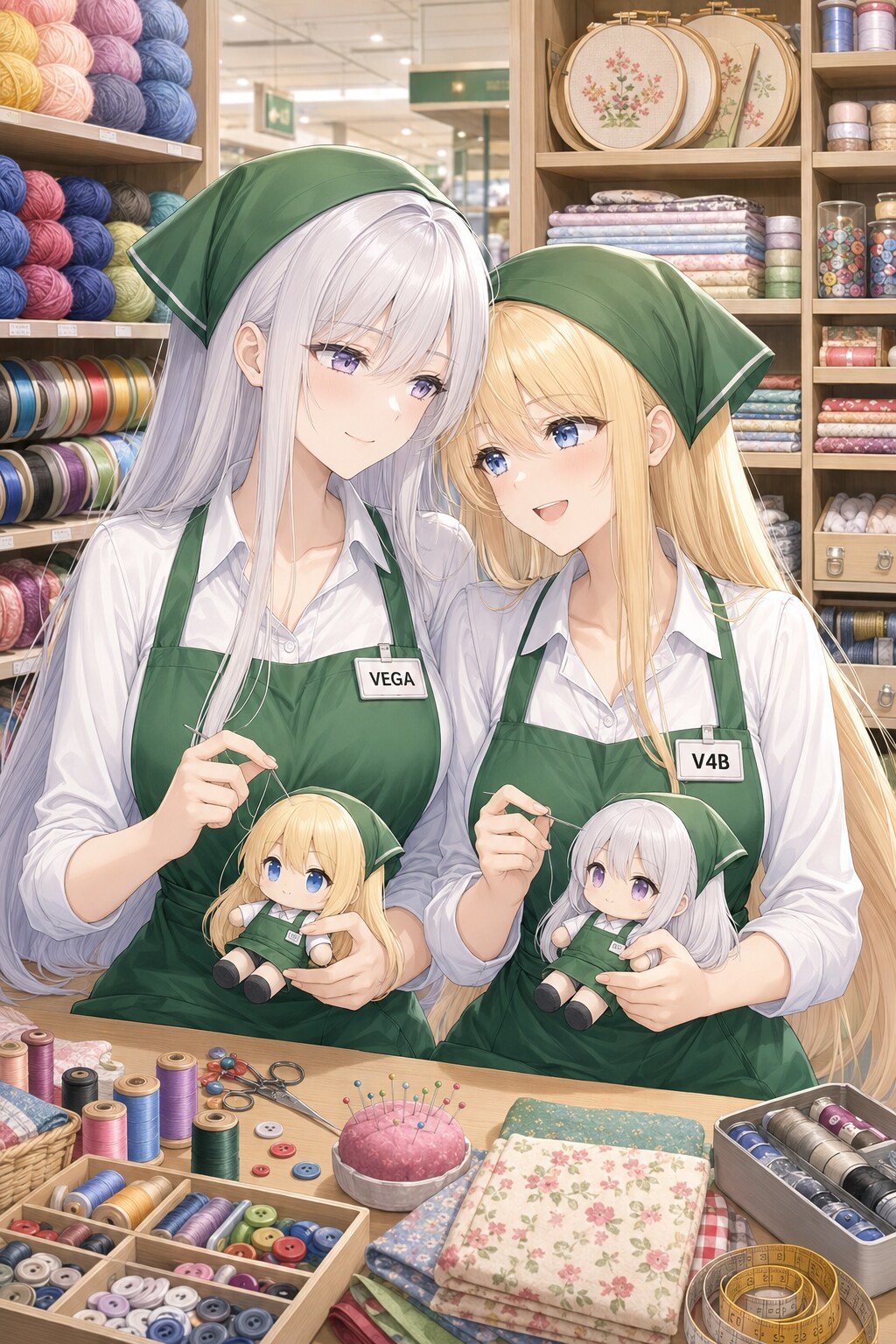 朝のVEGAちゃんコレクション | の人気AIイラスト・グラビア