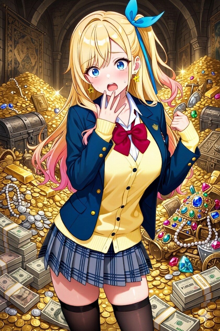 金銀財宝とナミちゃん