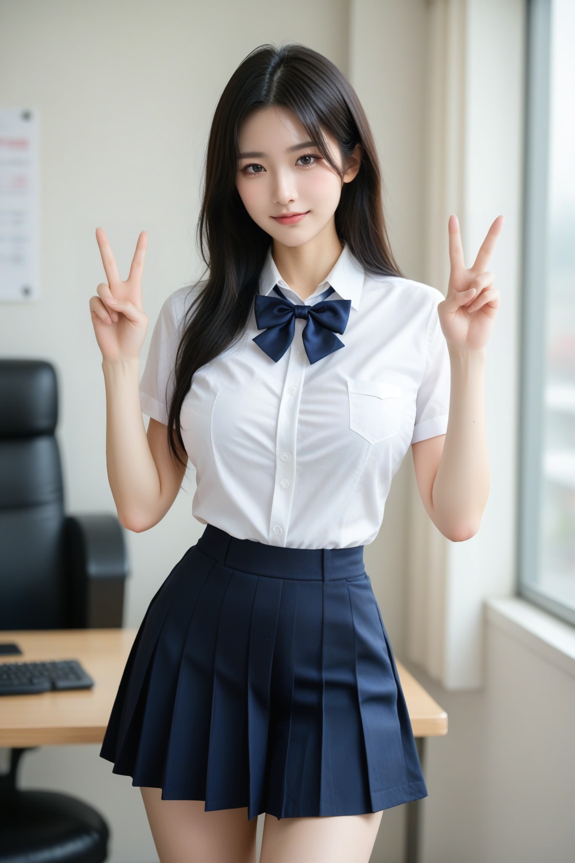 V