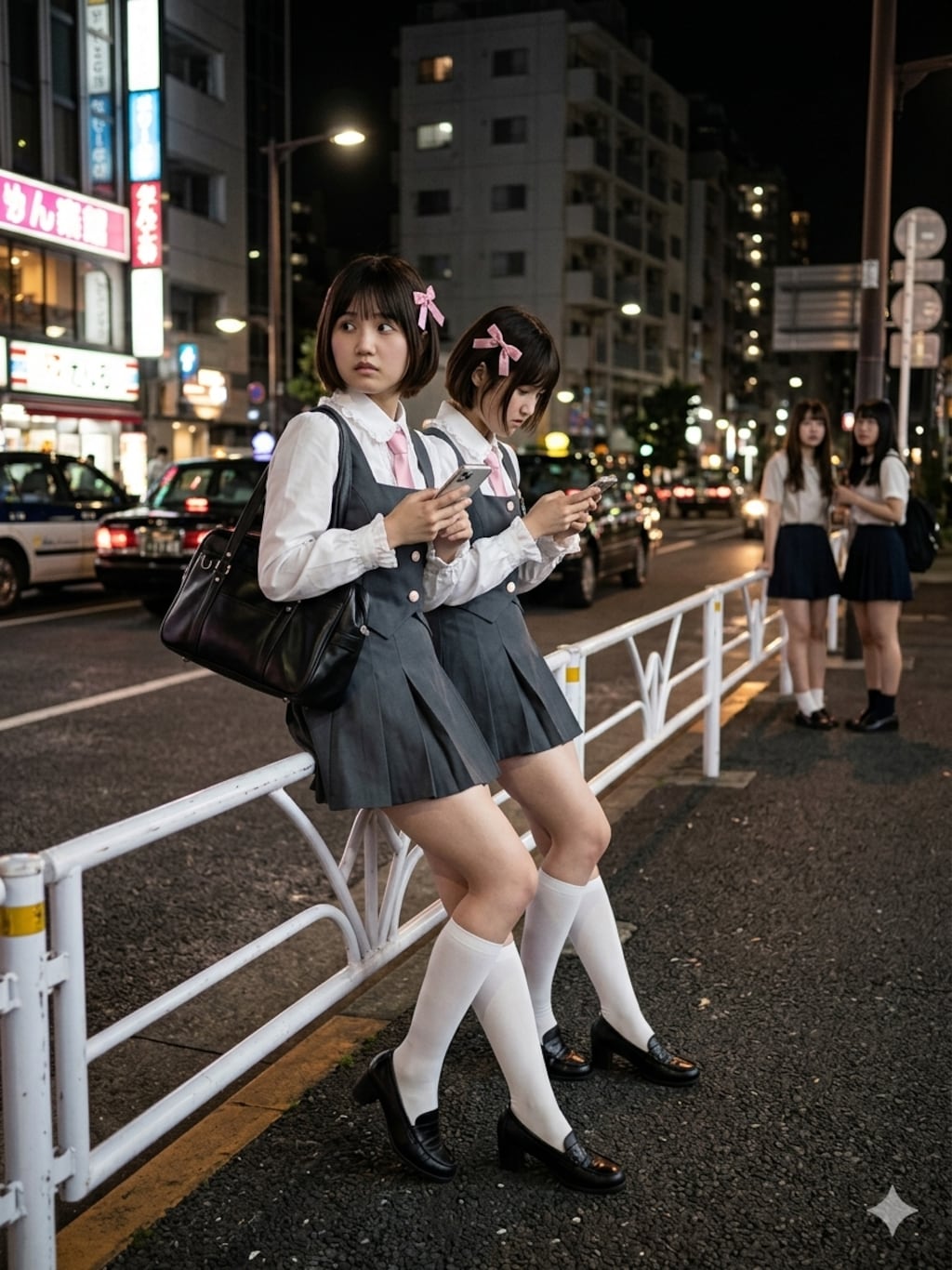「立ちんぼ」してみた