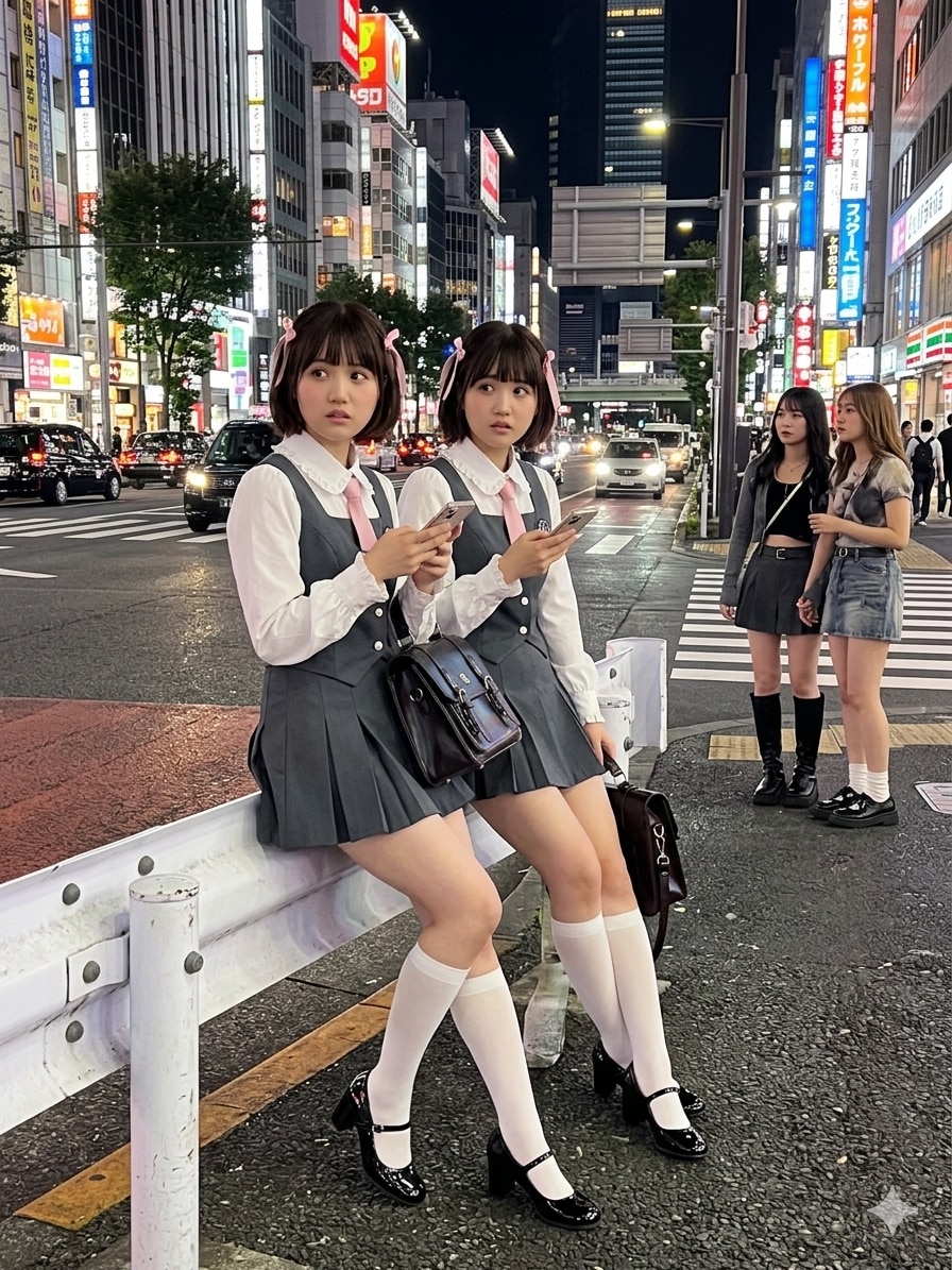 「立ちんぼ」してみた